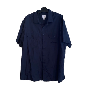 Harbor Bay (by DXL) short sleeve shirt navy blue 2XL double pocket…